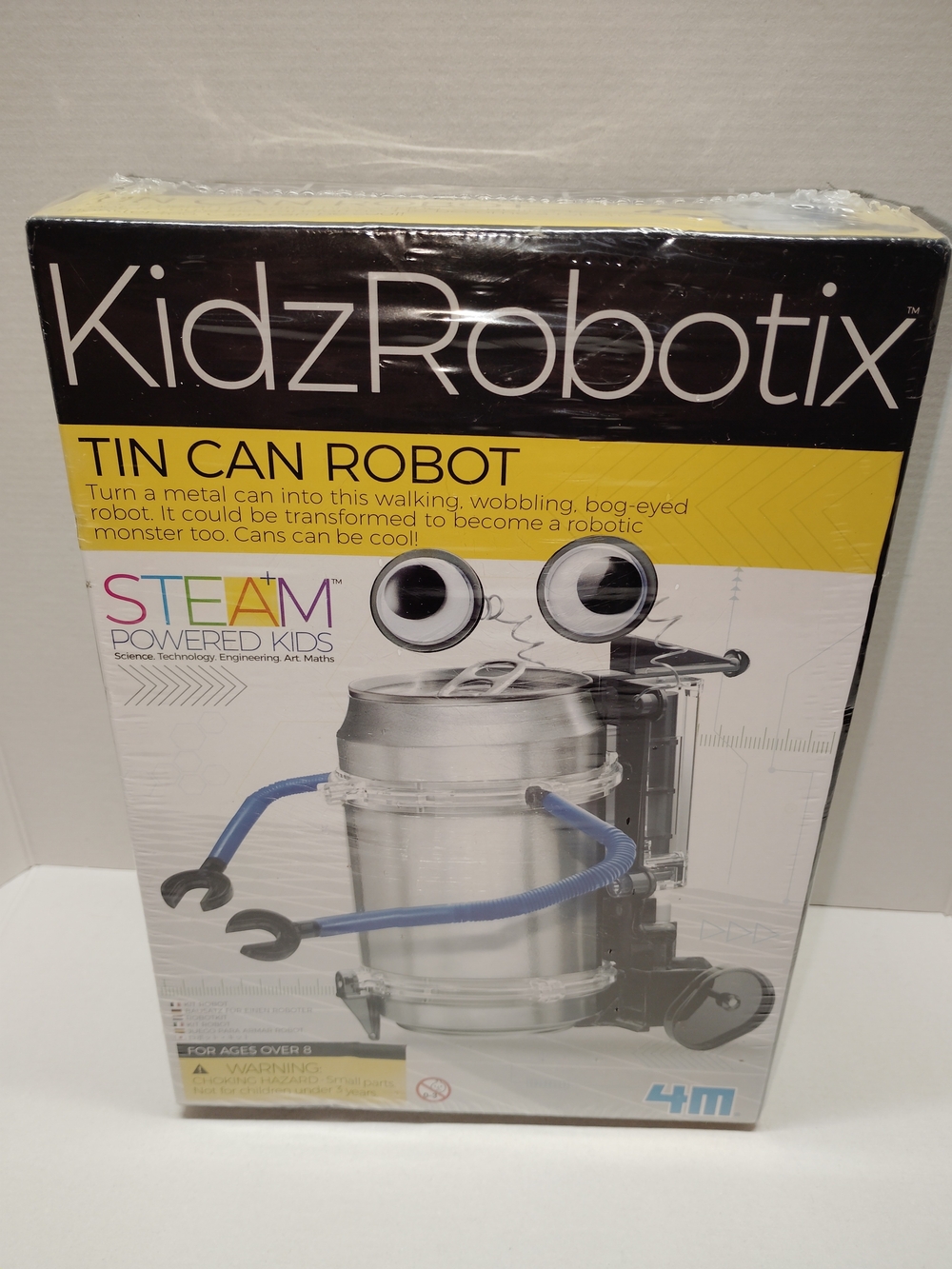 Tin Can Robot Kidz Robotix New!